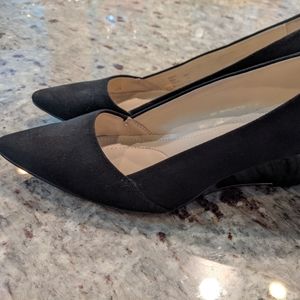 Calvin Klein Wedge in Black. Suede 91/2m